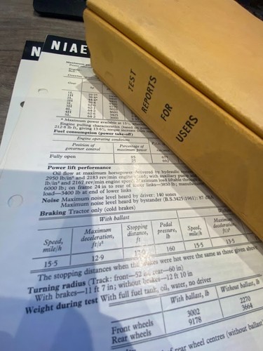 Niae test report - test, users