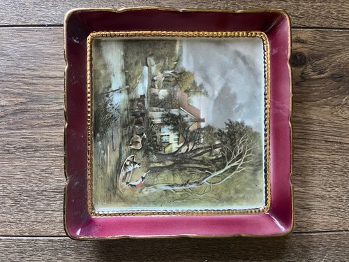 Pair vintage plate - pair,