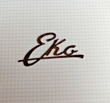 Eko guitar headstock logo in a