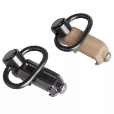 Tactical QD Sling Swivel Attachments 45 Degree Low Profile Picatinny Rail Mount