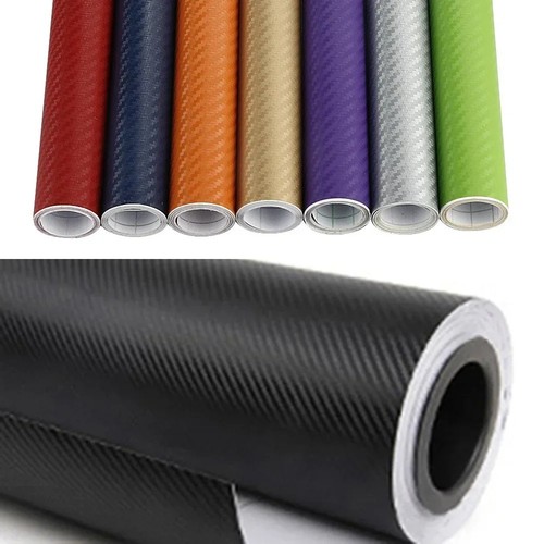 Carbon fiber vinyl wrap car - carbon,
