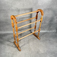 Vintage Towel Rail Wooden Free