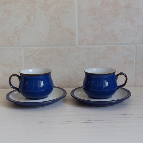 Denby imperial blue - blue, saucer