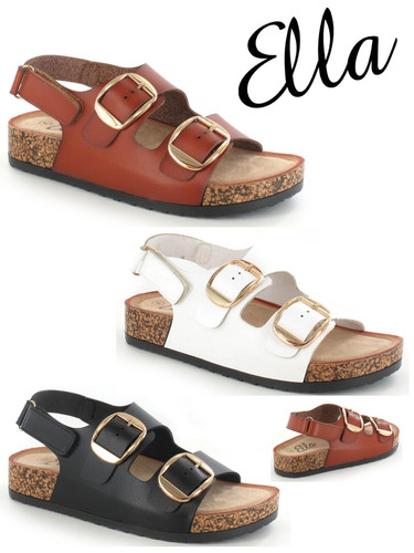 Ella nova ladies footbed - ladies,