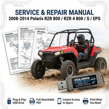 POLARIS RZR 800 2008 2009 2010