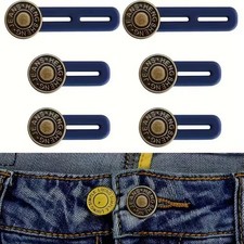 6Pc Adjustable Jeans Waist