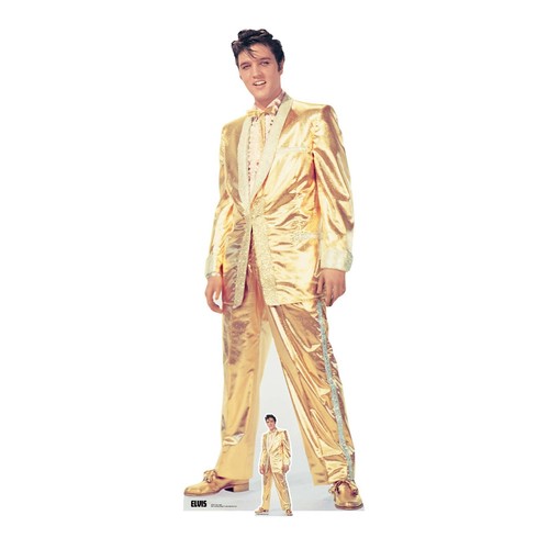 Elvis gold lamé suit - gold,