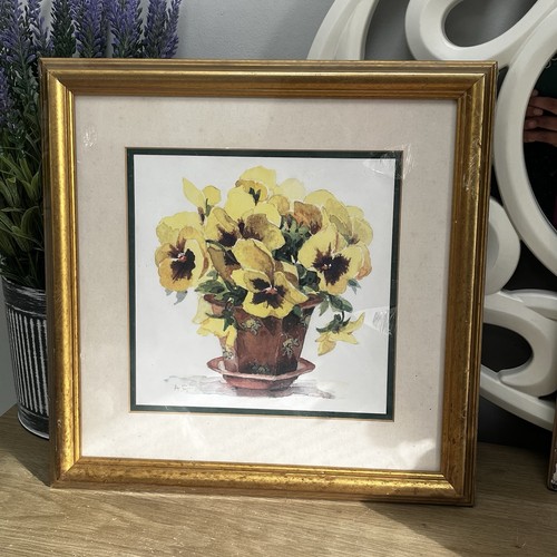 Pansies floral adelene - by,