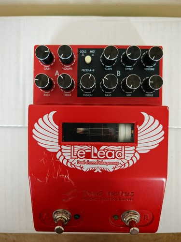 Two notes lead - notes, le