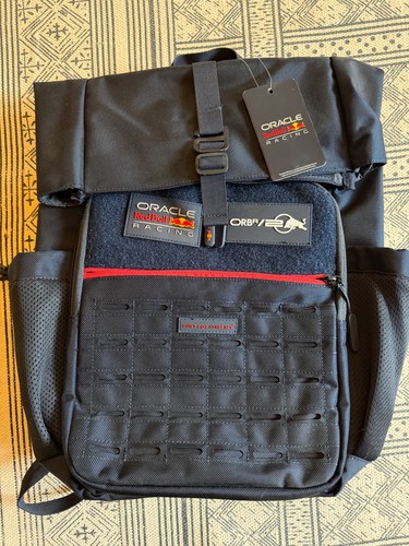 Roll top backpack - backpack, bull