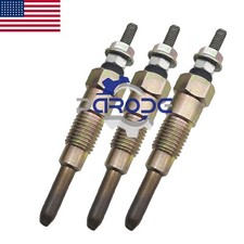 3Pcs Glow Plug for Kubota Yanmar D750 D850 D950 B1500 B7100 B7001 B8200