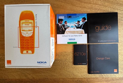 Genuine nokia 6210e empty box - 6210e,