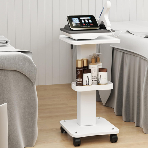 Beauty trolley wheels salon - on,