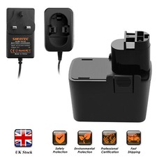 14.4V 3.0Ah Ni-MH Battery/Charger For Bosch 3612 26156801 BAT015 PSR 14.4 VES-2