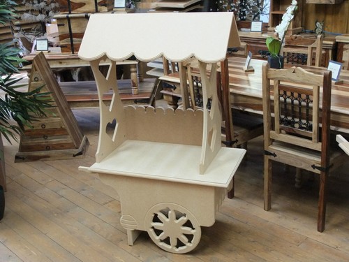 Wedding candy cart - cart,