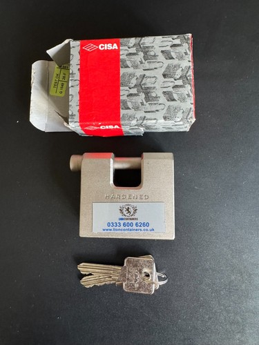 Cisa straight shackle padlock - shackle,
