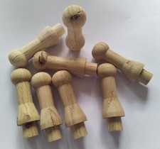 10x DEFECT Oak Wooden Shaker