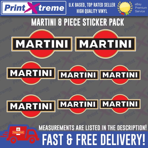 Martini sticker decal pack - martini,