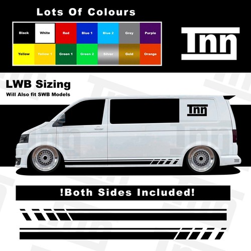Side stripe stickers for - stickers, vw