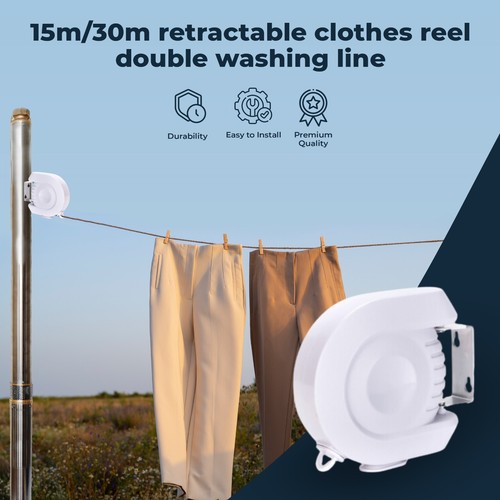 15m 30m retractable clothes - 15m/30m,