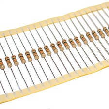 Carbon Resistor 10K Ohms 1W +/5% (10 Pieces)