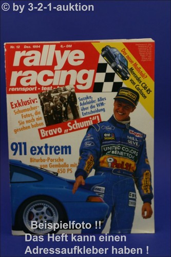 Rally racing biturbo - rally, 12/94