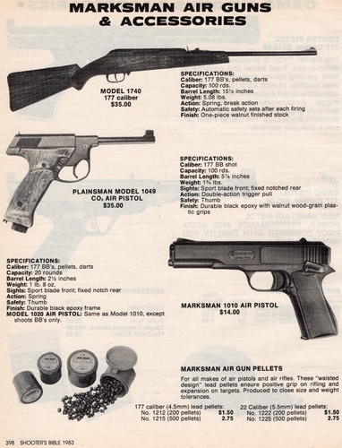 1983 print marksman - print, of