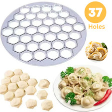 37 Holes Dumpling Mould Maker Ravioli Aluminum Mold Pelmeni Kitchen DIY Tool UK