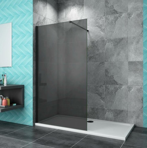 Black shower enclosure - shower,
