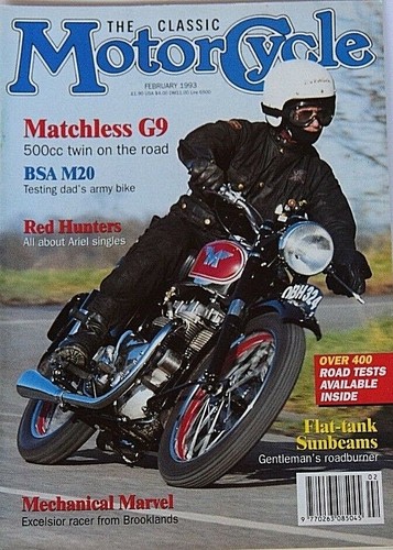 Classic motorcycle feb 1993 - classic,