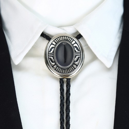 Southwestern black stone - black, bolo