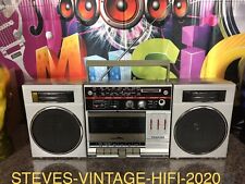 Toshiba RT-7025 Stereo Radio Cassette Recorder SILVER SERVICED RARE L@@K FREE PP