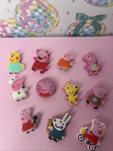 Peppa pig cartoon - shoe, charms