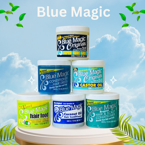 Blue magic hair conditioner - blue,
