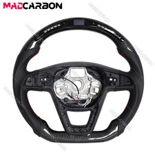 Real Carbon Fiber LED Steering