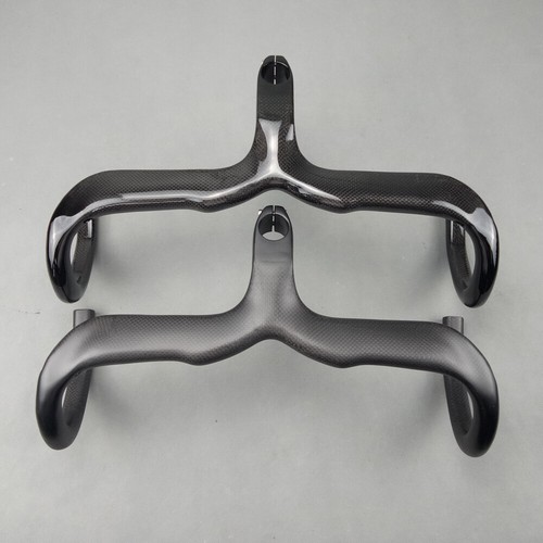Carbon integrated handlebars - carbon,
