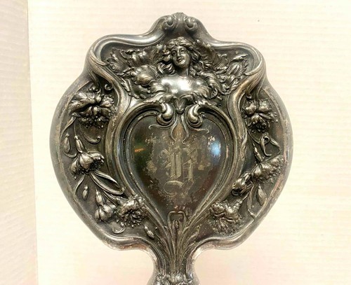 Antique art nouveau - art, lady
