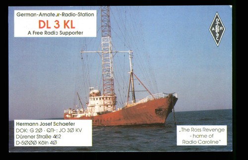 Qsl radio card germany - qsl,