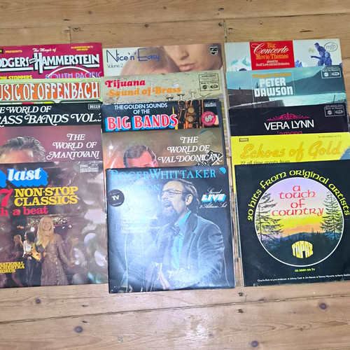 15x vinyl records job - vinyl,