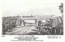 Trains Postcard - L. & M