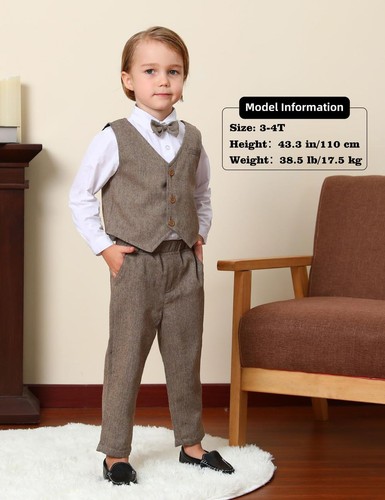 Baby boys wedding suit - baby, 3-4