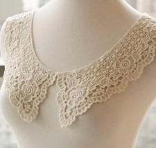 Vintage Style Collar, Cream
