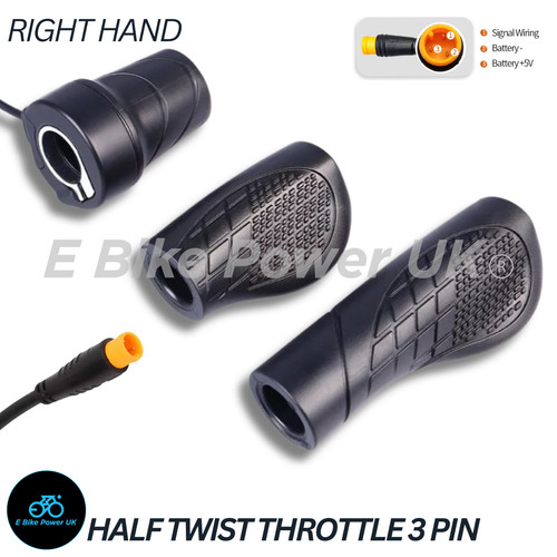 Half twist throttle - twist,