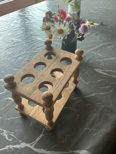 Egg holder wooden - egg,
