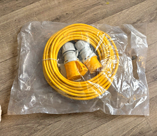 110v 14m yellow extension lead - 110v,