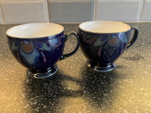 Denby baroque x cups - baroque,