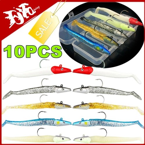 Gear sandeel lures - v2, bass