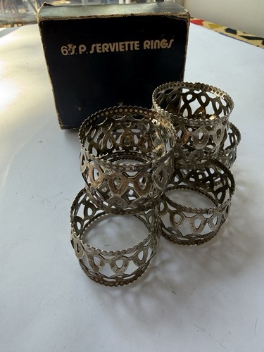 Set vintage silver plated - of,
