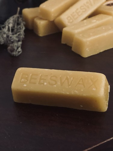 Beeswax 1oz bar block - , locally