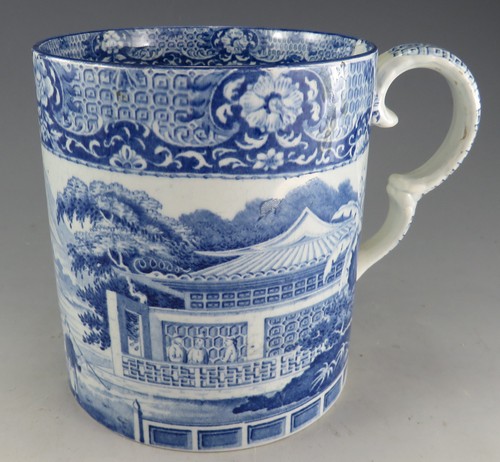 Antique pottery pearlware blue - pearlware,